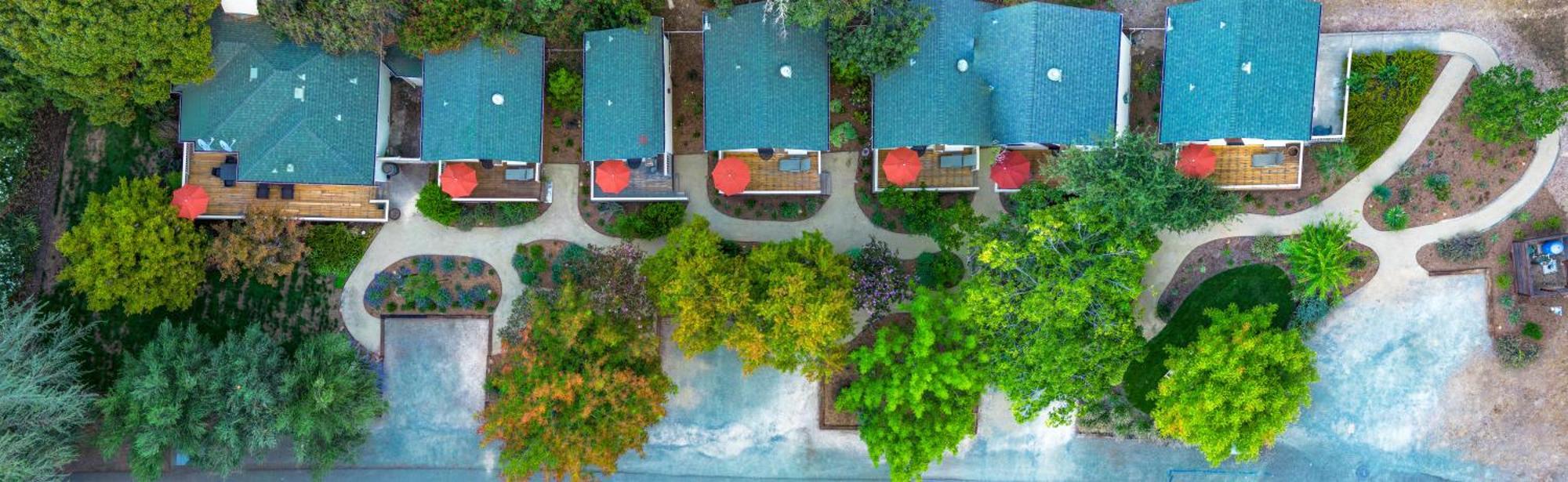 Aurora Park Cottages Калистога Екстериор снимка
